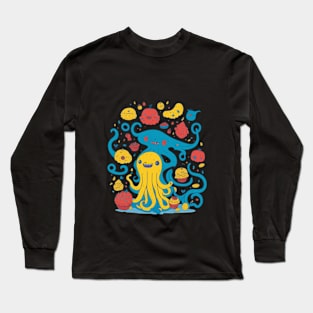 Octopus and wonder cakes Long Sleeve T-Shirt